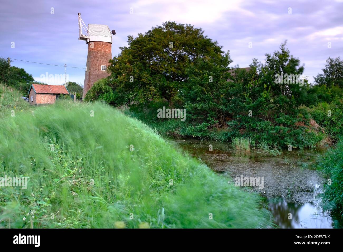 Stubb Mill auf Hickling Broad, Norfolk, England Stockfoto