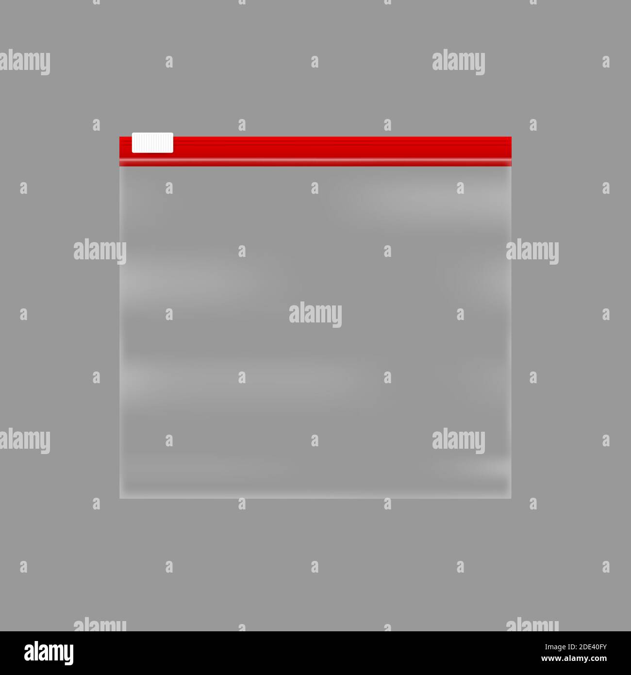 Sammlung von realistischen Plastiktüten. Vektorgrafik Stock Vektor