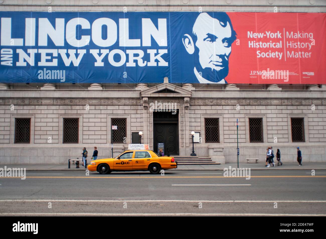 New York City New York Historical Society am Central Park West USA Stockfoto