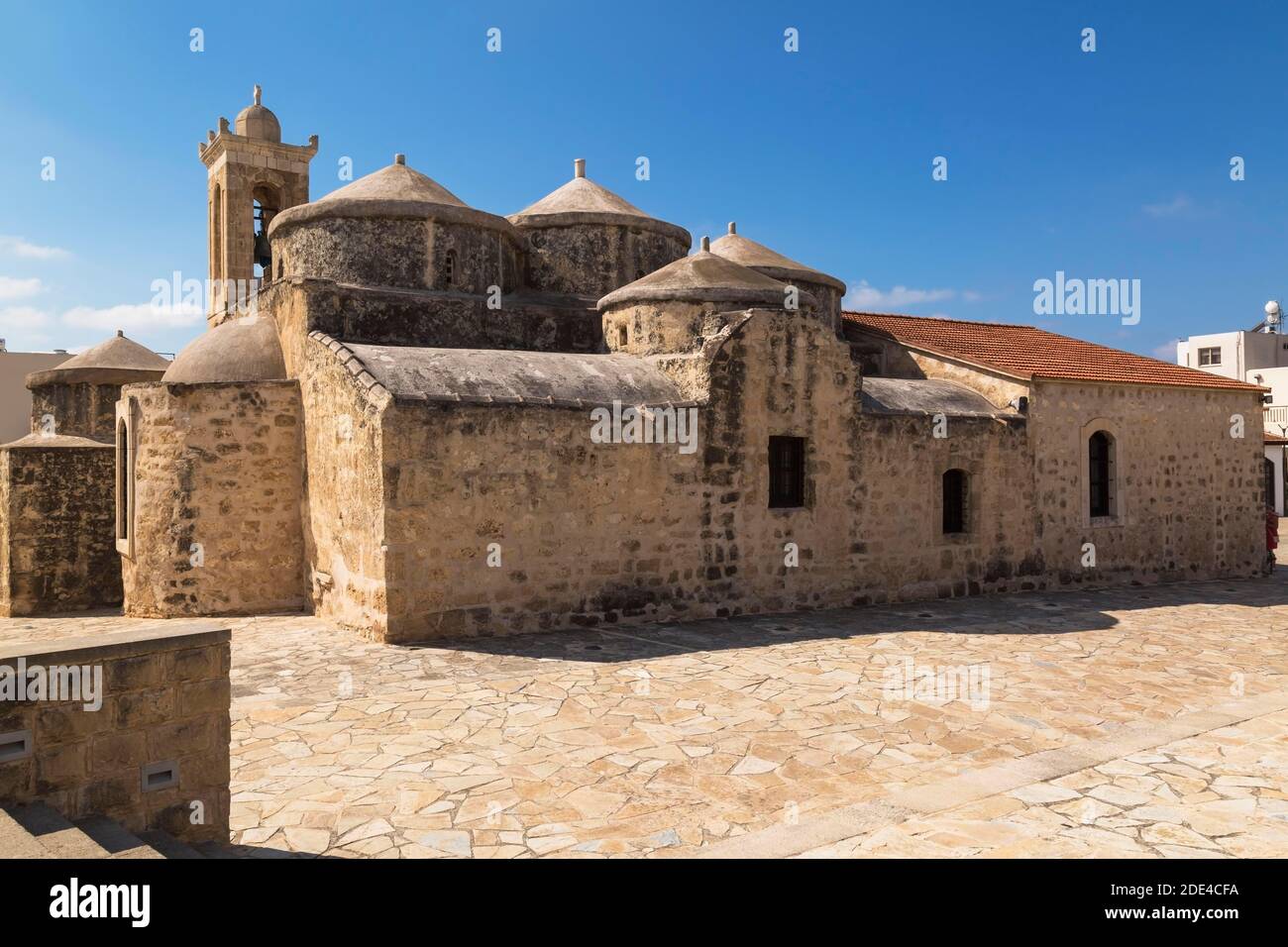 Agia Paraskevi Byzantinische Kirche, Geroskipou Dorf in der Nähe von Pafos, Zypern Stockfoto