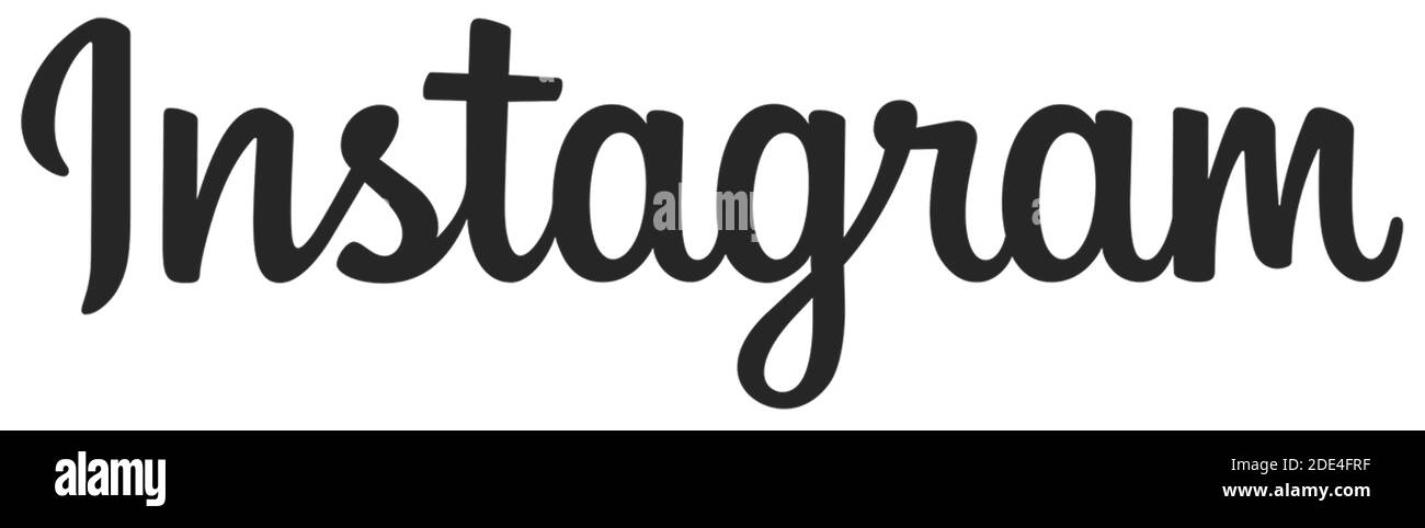 Logo, Instagram Stockfoto