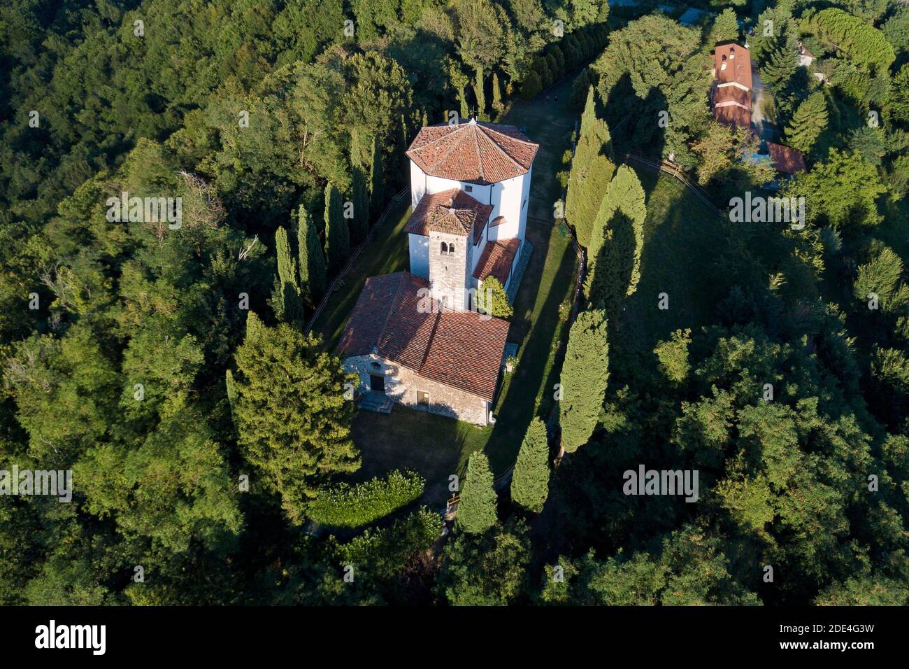 Wallfahrtsort, Kapelle Sant'Anna, Salcedo, Provinz Vicenza, Venetien, Italien Stockfoto