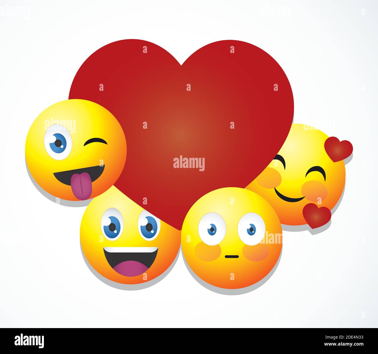 Herzchen Emoji Stockfotos Und Bilder Kaufen Alamy