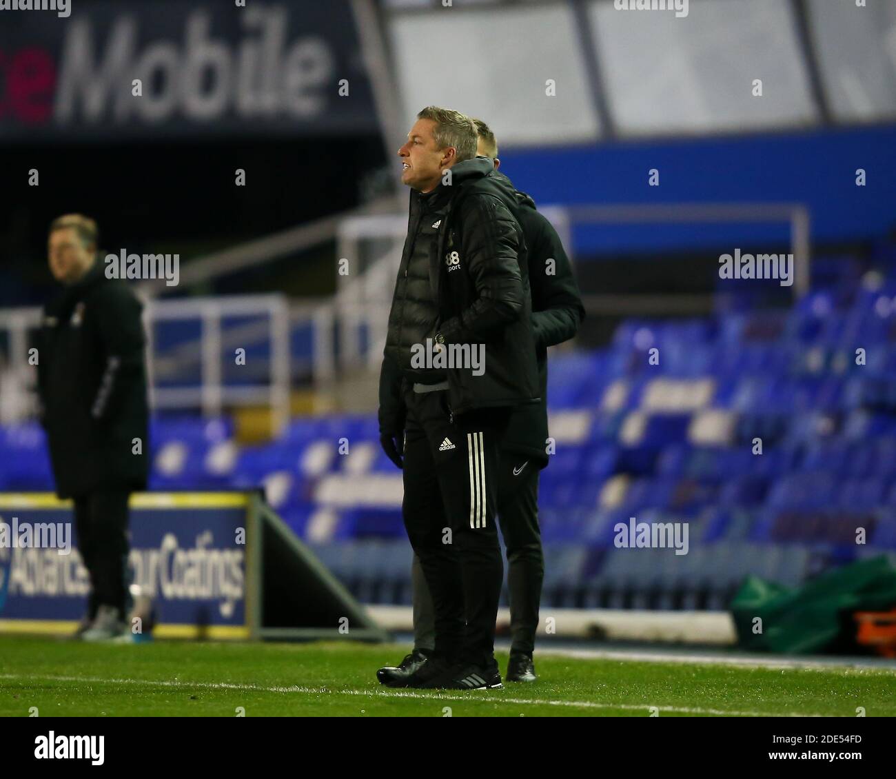 Neil Harris Manager von Cardiff City Stockfoto