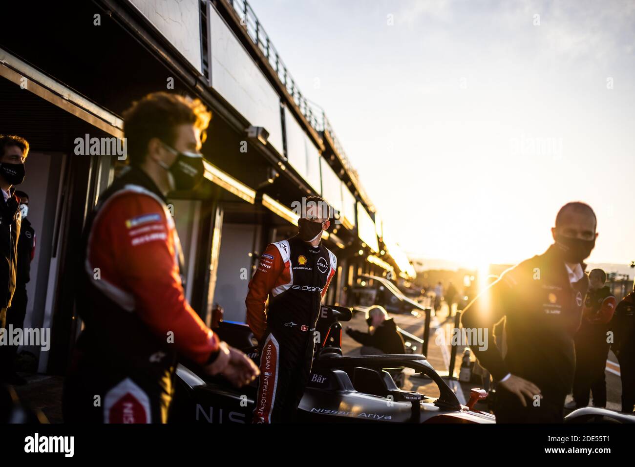 BUEMI Sebastien (SWI), Nissan e.Dams, Nissan IM02, Portrait während des Valencia-Vorsaison-Tests für die ABB FIA Formul / LM 2020-21 Stockfoto