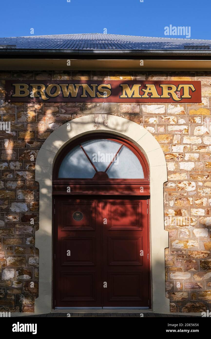 Browns Mart Theater in Darwin, Northern Territory, Australien. Stockfoto