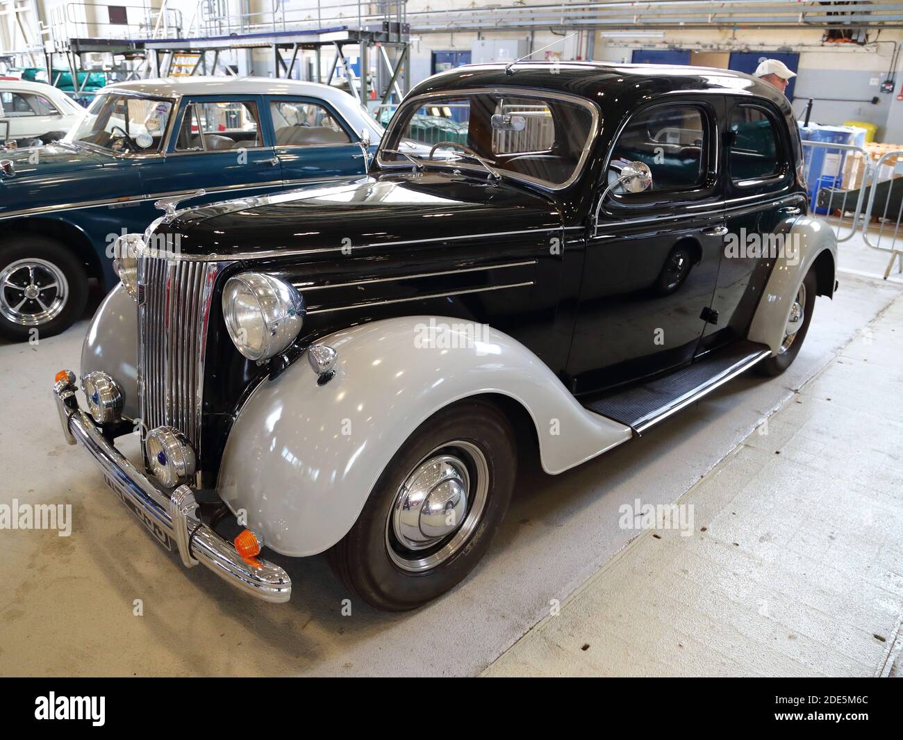 Classic 1949 Ford Pilot bei RAF Benson, Oxfordshire, Großbritannien Stockfoto