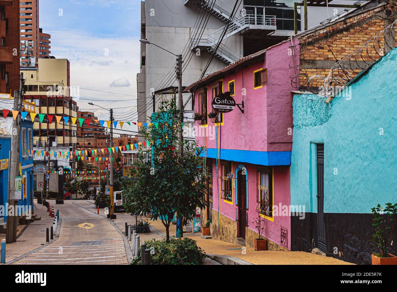 La Perseverancia Bogotá Kolumbien, 28. November 2020 Stockfoto