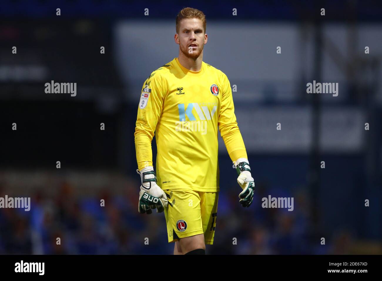 Ben Amos von Charlton Athletic - Ipswich Town / Charlton Athletic, Sky Bet League One, Portman Road, Ipswich, Großbritannien - 28. November 2020 nur zur redaktionellen Verwendung - es gelten die Einschränkungen von DataCo Stockfoto