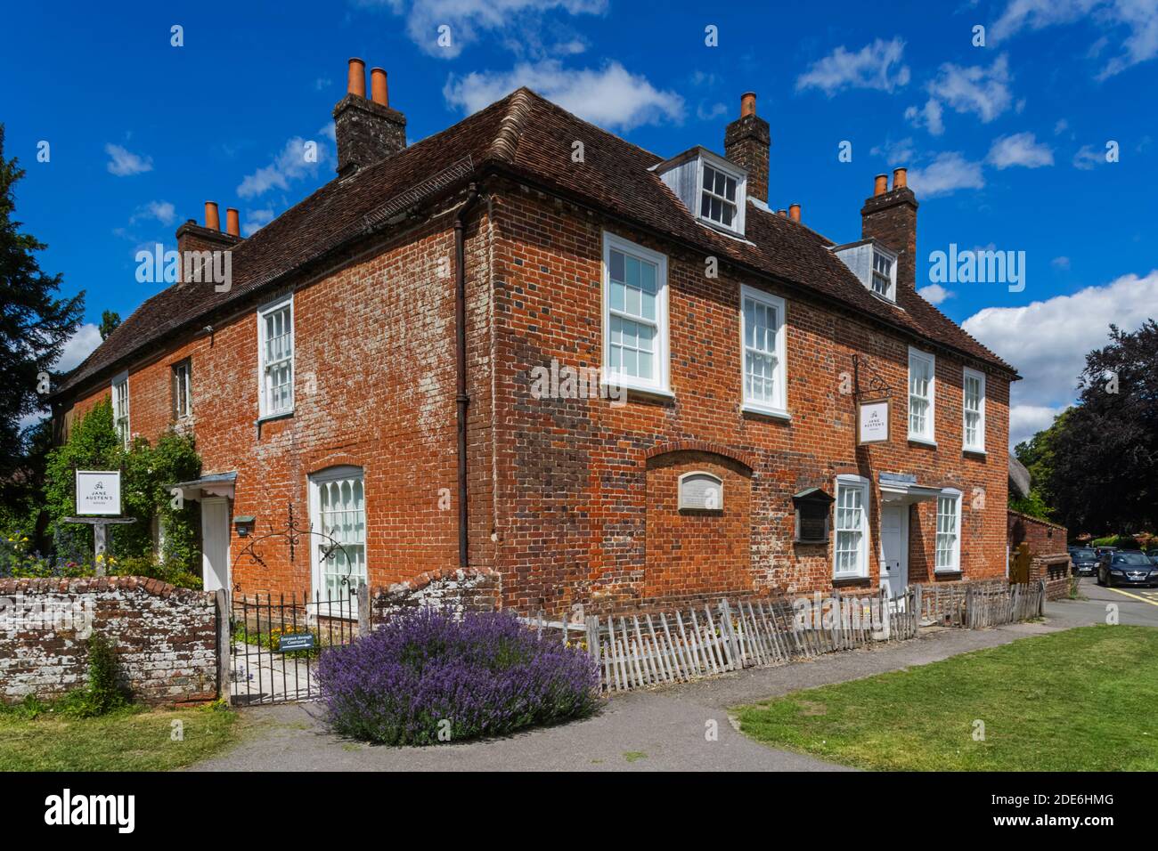 England, Hampshire, Chawton, Jane Austen's Haus und Museum Stockfoto