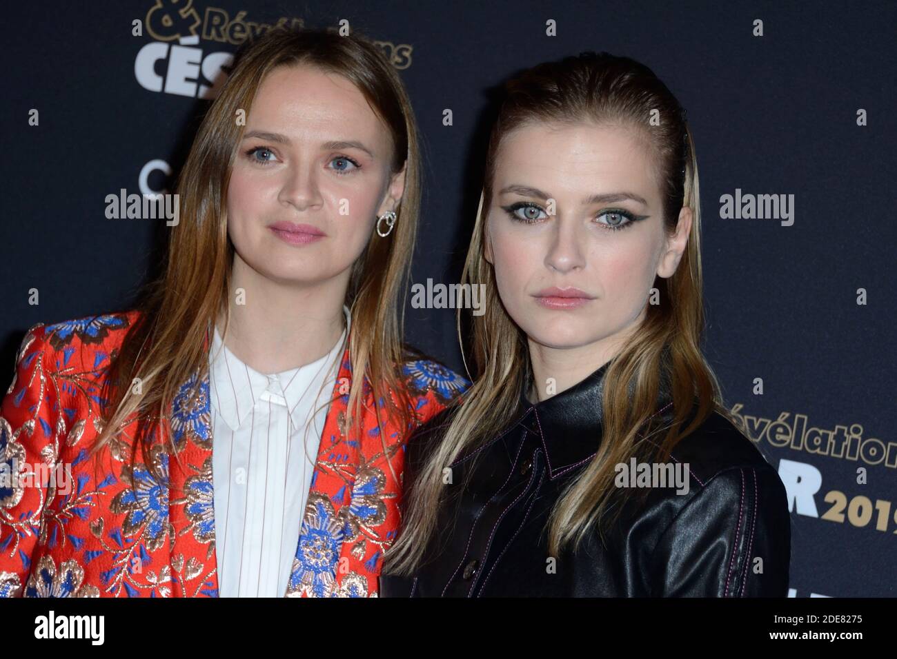 Sara Forestier und Camille Razat bei der Cesar - Revelations 2019 im Petit Palais in Paris, Frankreich am 14. Januar 2019. Foto von Aurore Marechal/ABACAPRESS.COM Stockfoto