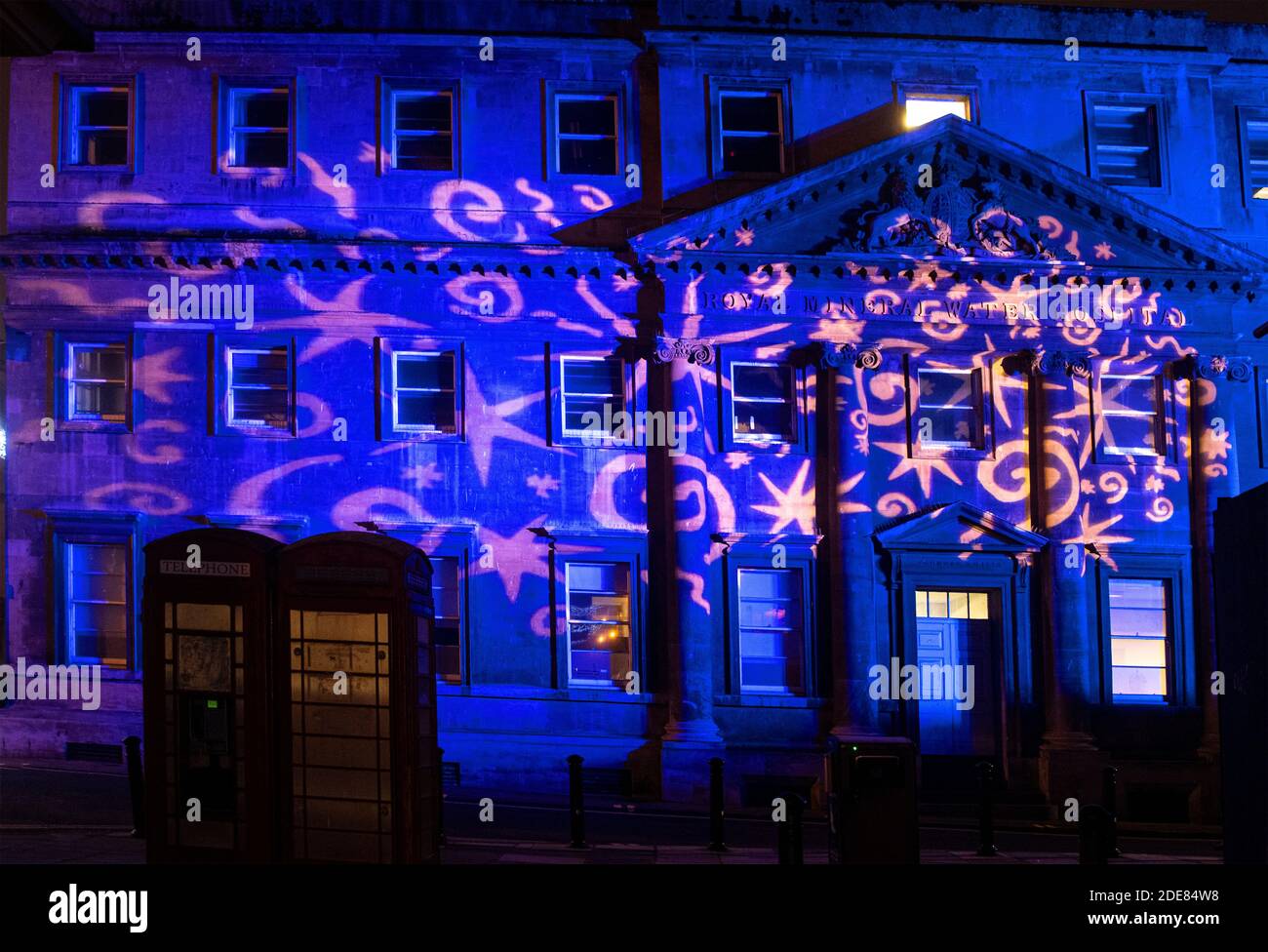 Weihnachten 2020 in Bath Stockfoto