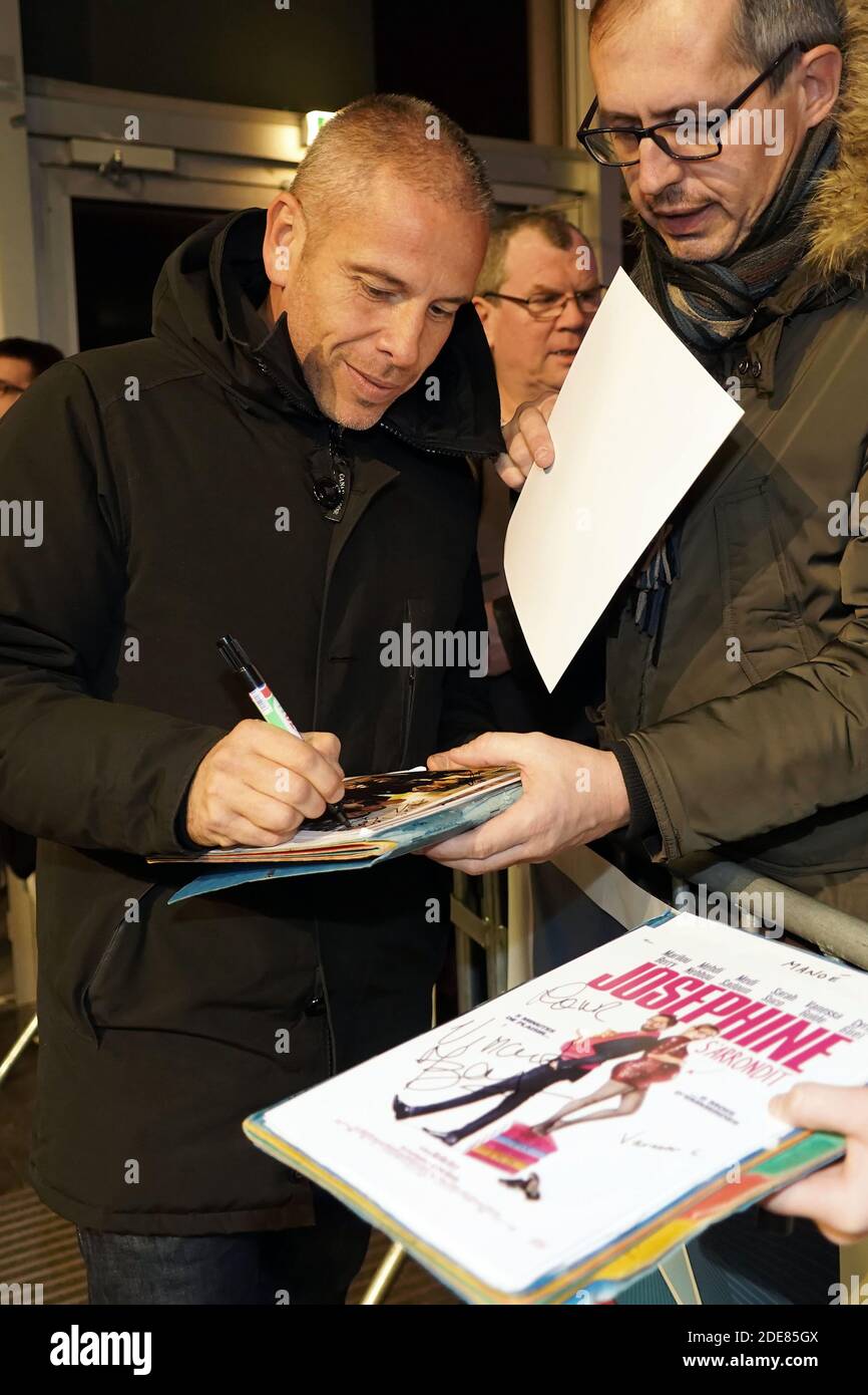 Medi Sadoun bei der Premiere von Qu'est-CE Qu'on A Encore fait Au Bon Dieu im Kinepolis in Lille, Frankreich, am 16. Januar 2019. Foto von Sylvain Lefevre/ABACAPRESS.COM Stockfoto