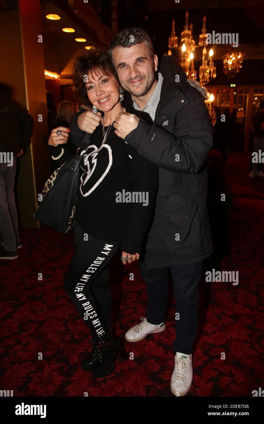 Betty Fleury de Fremont und Sebastian Barrio bei Daniele Gilbert et Les Idoles De Midi Premiere Fotocall statt im Casino de Paris in Paris, Frankreich am 11. März 2019. Foto von Jerome Domine/ABACAPRESS.COM Stockfoto