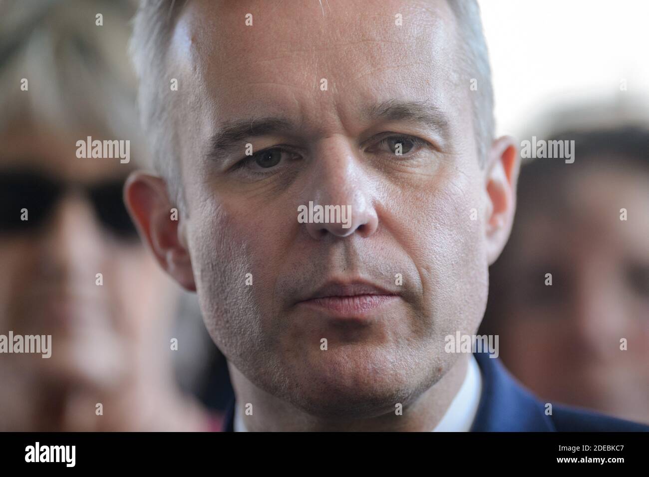 Francois de Rugy, der französische Minister für Ökologie und nachhaltige Entwicklung in La Rochelle am März 22 2019. Foto von Arnault SERRIERE/ABACAPRESS Stockfoto