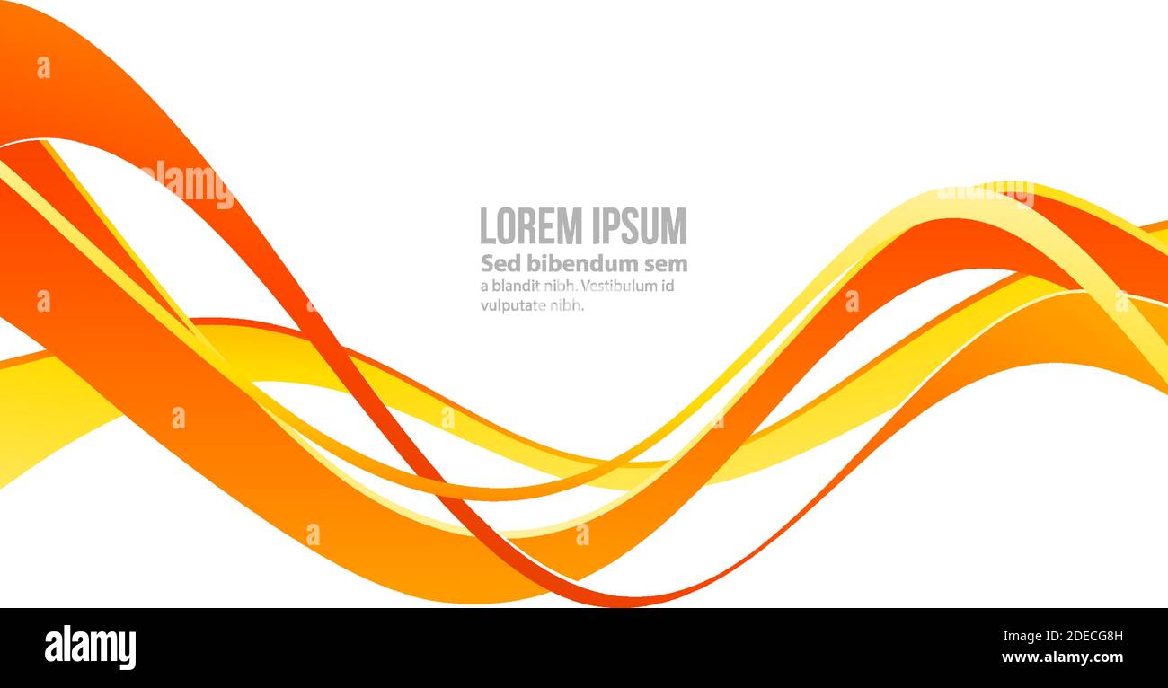 Modernes farbenfrohes Flowposter. Wave Flüssigkeit Form Farbe Farbe Farbe. Einfache Linien verschieben. Kunstdesign für Ihr Design-Projekt. Stock Vektor