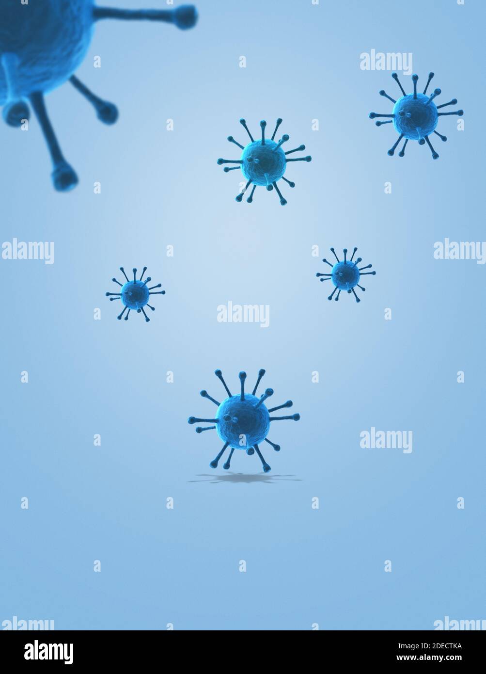 Coronavirus-Konzeptdesign Stockfoto