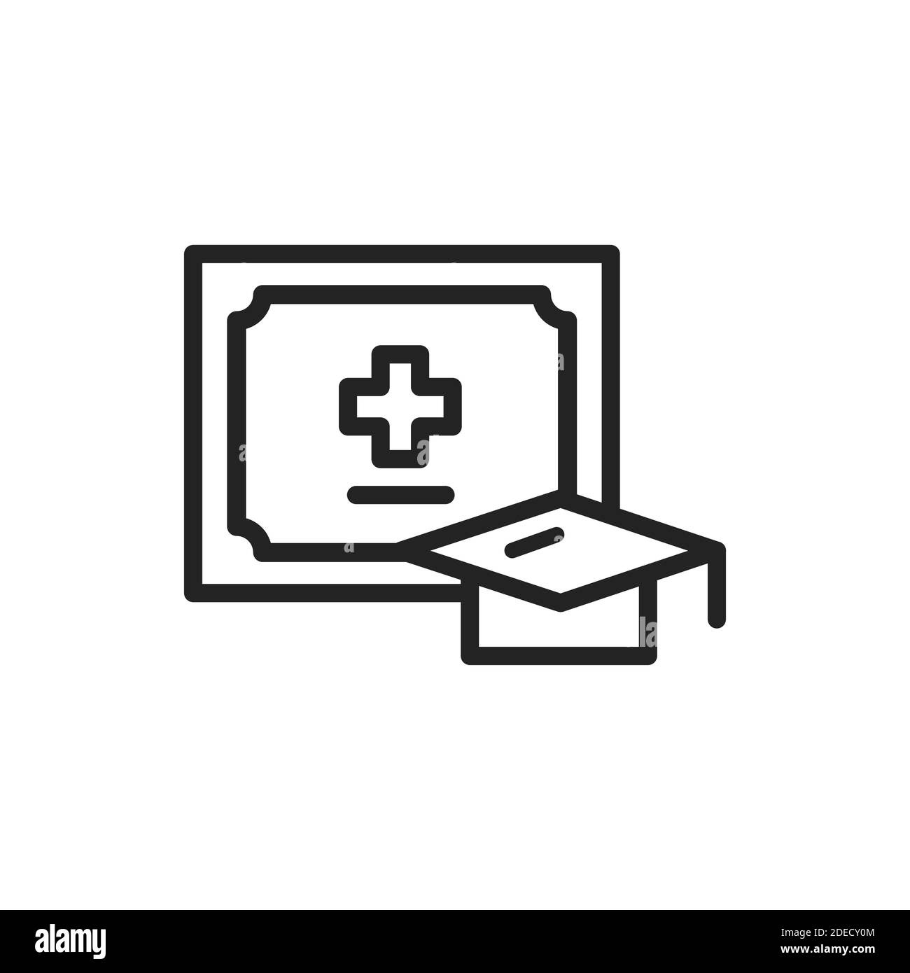 Farbsymbol für Kochkurse. Skizzieren Piktogramm für Web-Seite, mobile App, Promo. Stock Vektor