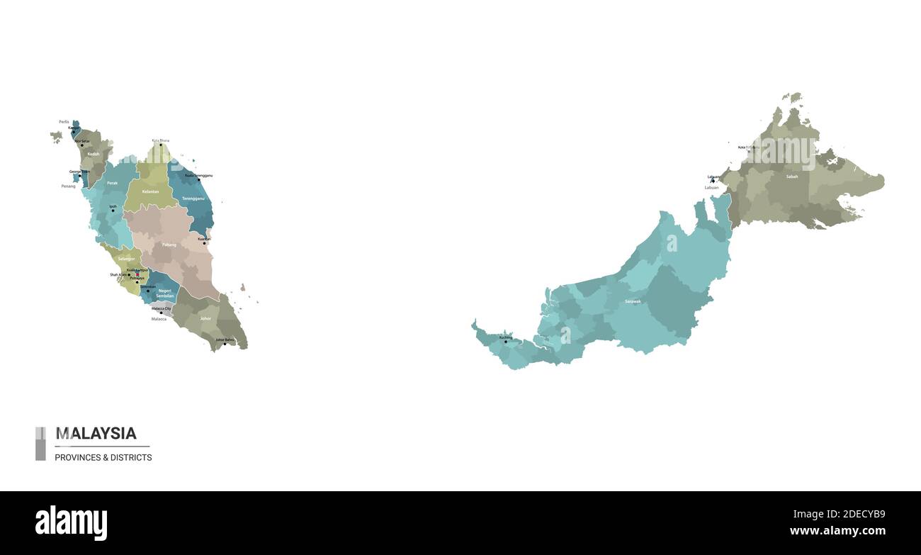 Stadt Und Bundesstaat In Malaysia