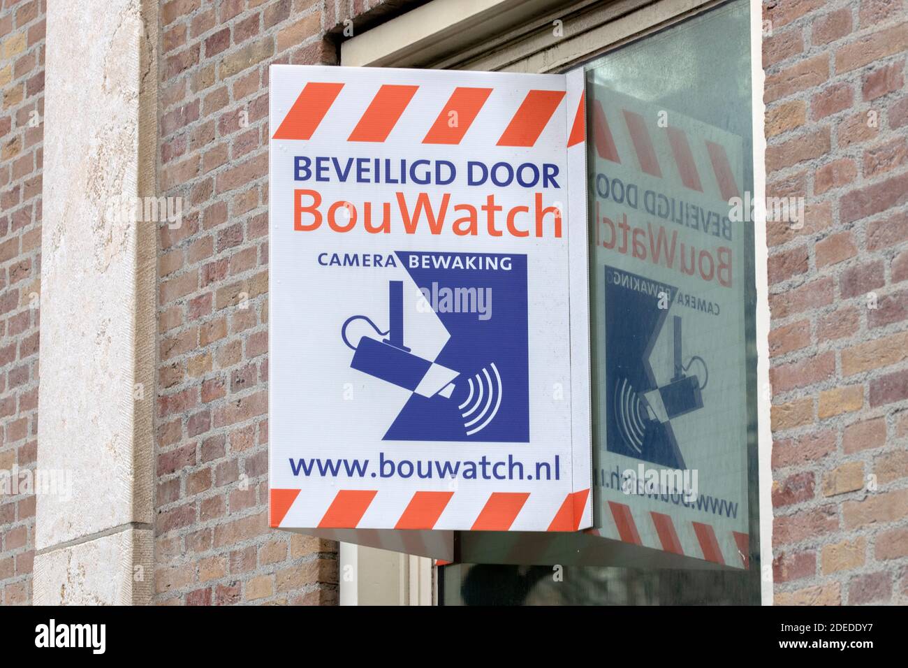 Plakatwand Bouwatch In Amsterdam Niederlande 26-11-2020 Stockfoto