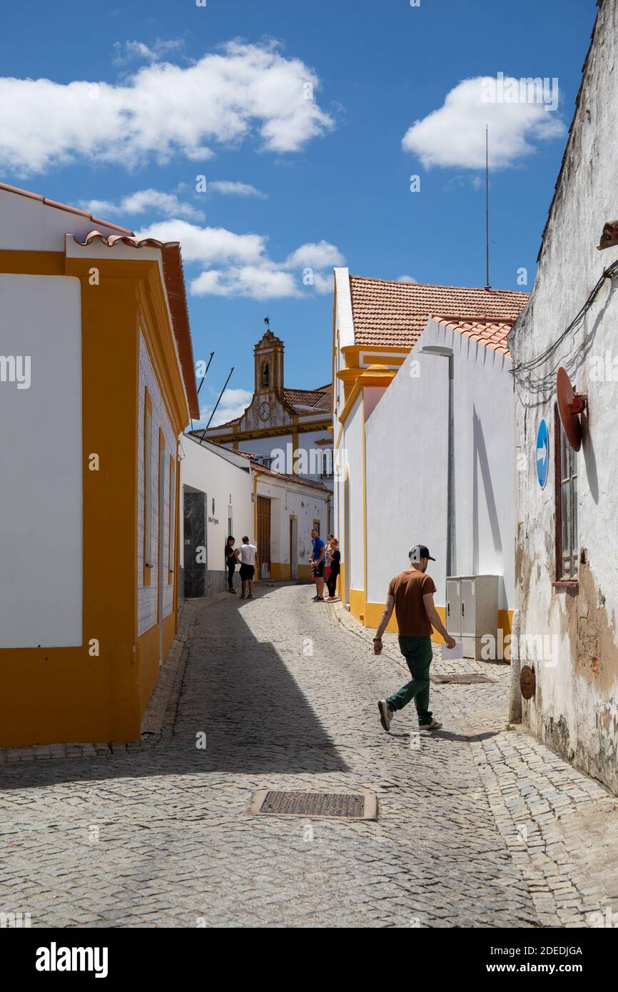 Stadt Kuba im Alentejo, Portugal. Stockfoto