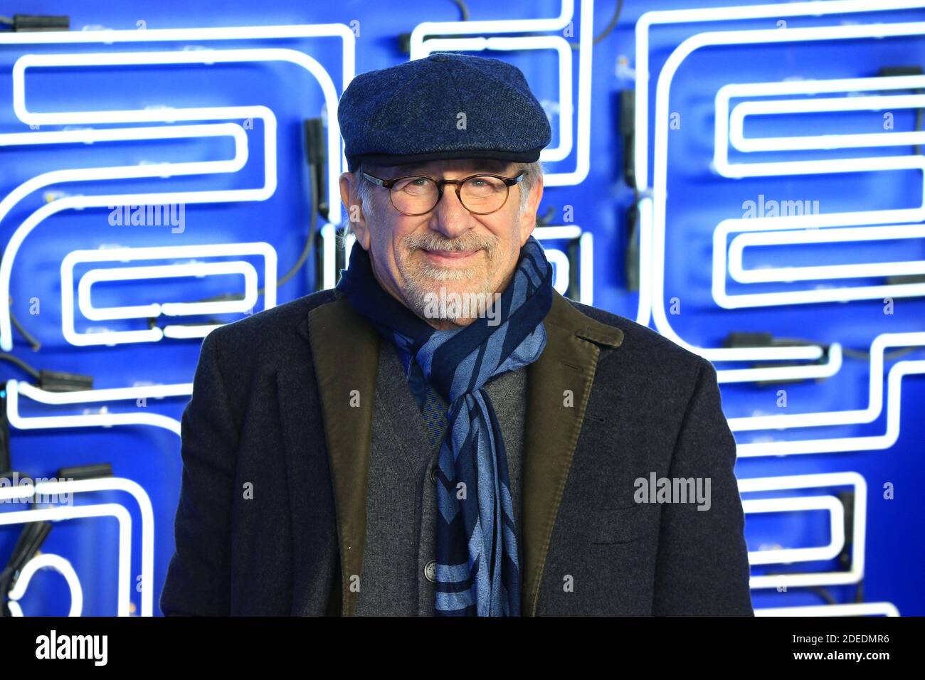 Steven Spielberg nimmt an der europäischen Premiere von 'Ready Player One' im Vue West End am 19. März 2018 in London, England, Teil. Stockfoto