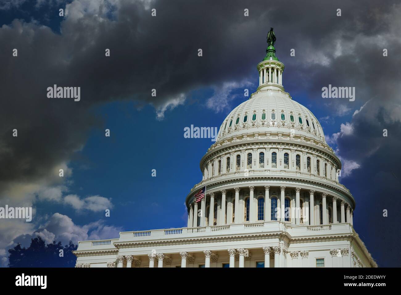 US National Capitol Building schöne Amerika Washington DC Vereinigte Staaten Stockfoto