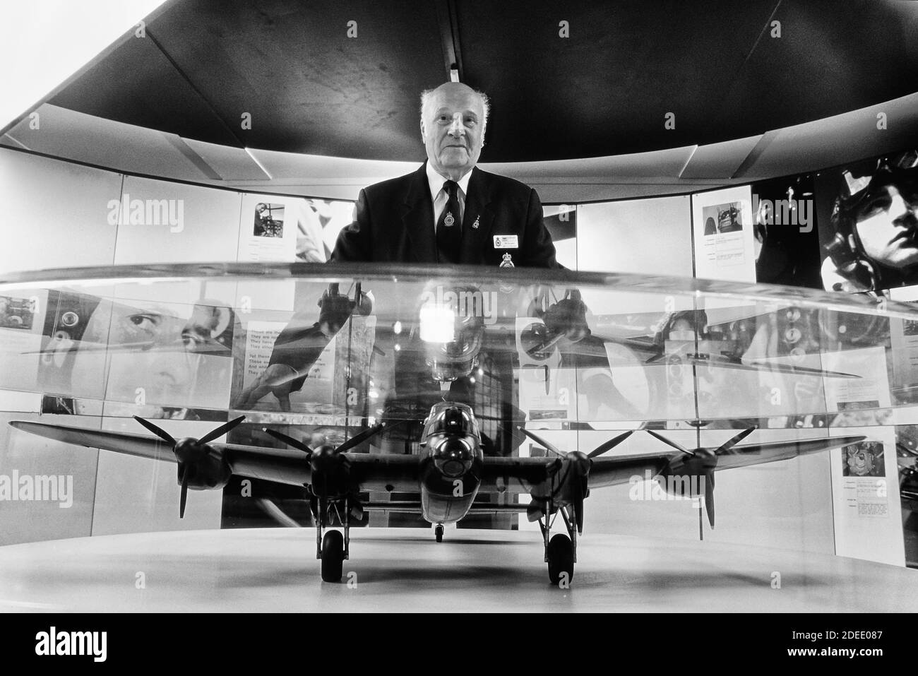 Battle of Britain Memorial Flight Center in Coningsby. Lincolnshire. England. UK Stockfoto
