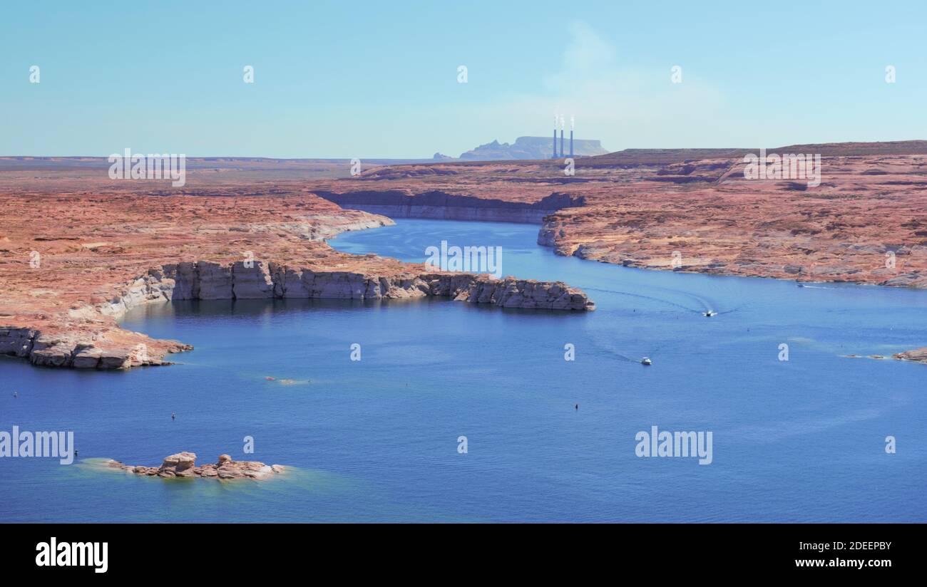 Lake Powell Stockfoto