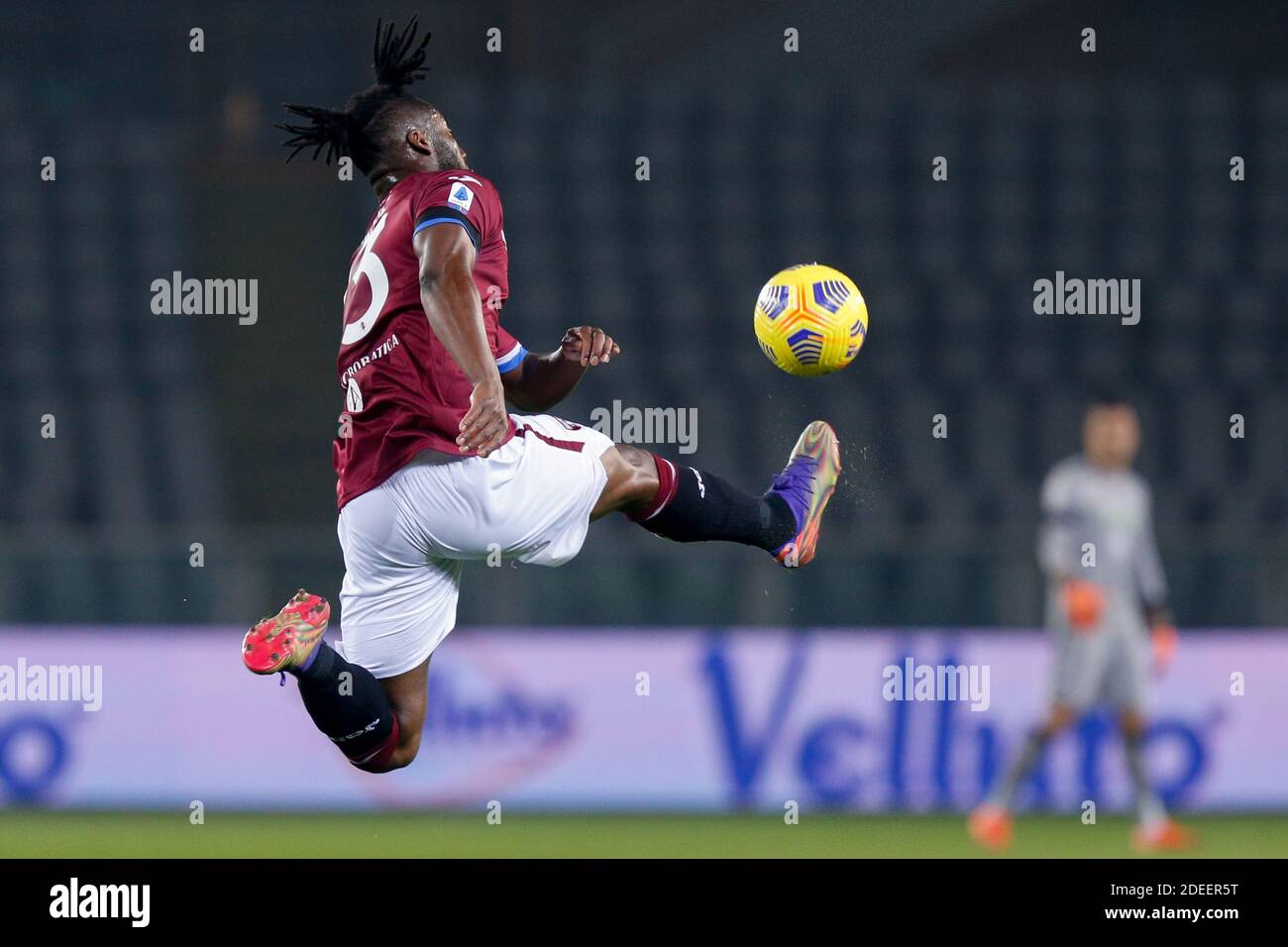 Olimpico Grande Torino Stadion, Turin, Italien, 30 Nov 2020, Soualiho Meite (Turin FC) während Turin FC vs UC Sampdoria, Italienischer Fußball Serie A Spiel - Foto Francesco Scaccianoce / LM Stockfoto