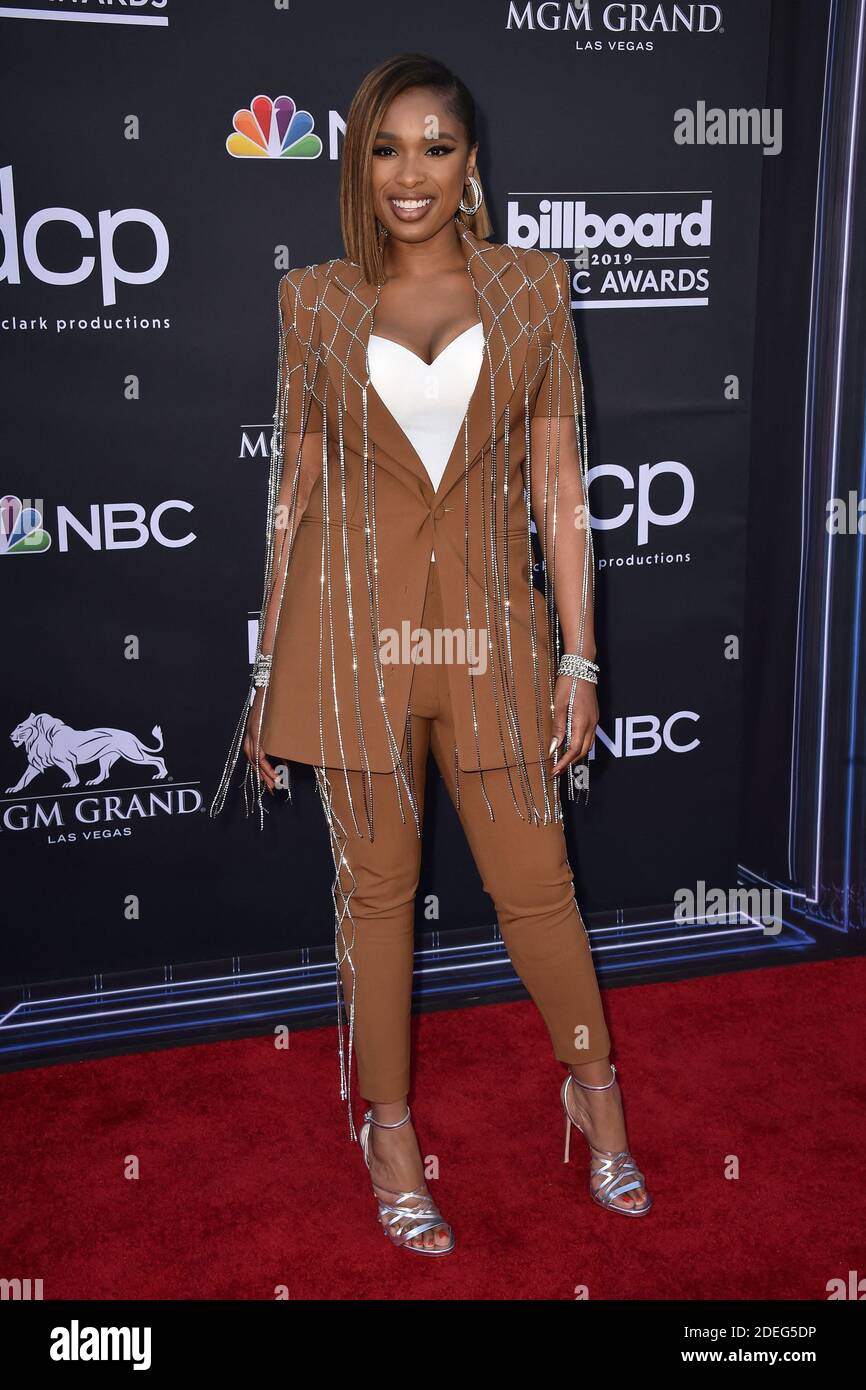 Jennifer Hudson nimmt am 2019 1. Mai 2019 an den Billboard Music Awards in der MGM Grand Garden Arena in Las Vegas, Nevada, Teil. Foto von Lionel Hahn/ABACAPRESS.COM Stockfoto