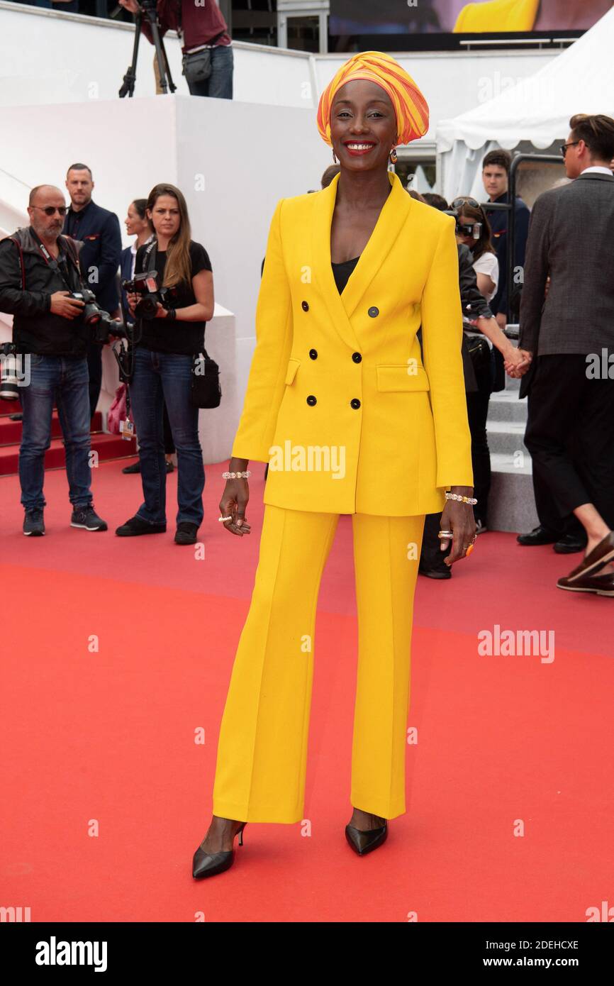 Maimouna N'Diaye nimmt an der Vorführung von Matthias und Maxime während der Eröffnungszeremonie des 72. Filmfestivals von Cannes am 22. Mai 2019 in Cannes, Frankreich Teil.Foto von David Niviere/ABACAPRESS.COM Stockfoto