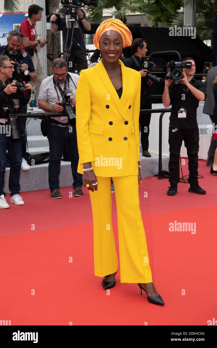 Maimouna N'Diaye nimmt an der Vorführung von Matthias und Maxime während der Eröffnungszeremonie des 72. Filmfestivals von Cannes am 22. Mai 2019 in Cannes, Frankreich Teil.Foto von David Niviere/ABACAPRESS.COM Stockfoto