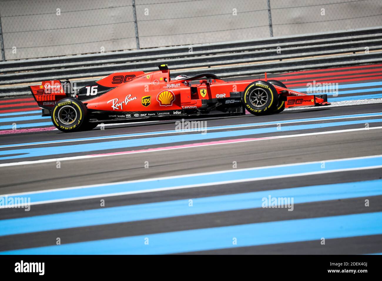 Charles Leclec (Scuderia Ferrari) fährt während des Grand Prix de France 2019, Le Castellet, Frankreich, am 23. Juni 2019. Foto von Marco Piovanotto/ABACAPRESS.COM Stockfoto