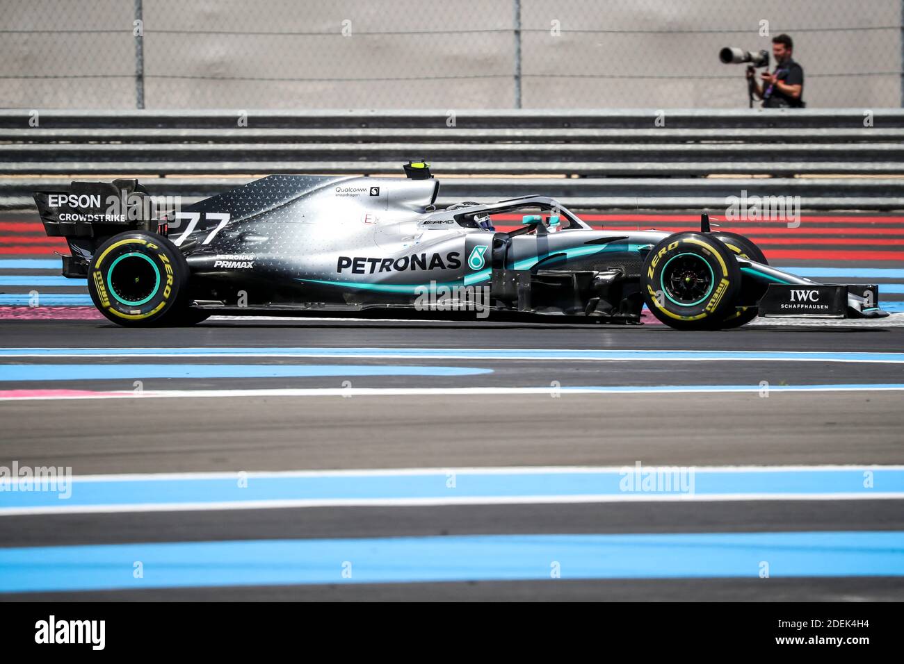 Valtteri Bottas (Scuderia Mercedes AMG Petronas Motorsport) fährt während des Grand Prix de France 2019, Le Castellet, Frankreich, am 23. Juni 2019. Foto von Marco Piovanotto/ABACAPRESS.COM Stockfoto