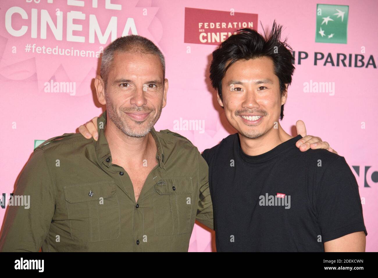 Medi Sadoun und Frederic Chau bei der Vorstellung von ‘La fete du Cinema' im Kino Pathe Beaugrenelle in Paris, Frankreich am 30. Juni 2019. Foto von Mireille Ampilhac/ABACAPRESS.COM Stockfoto