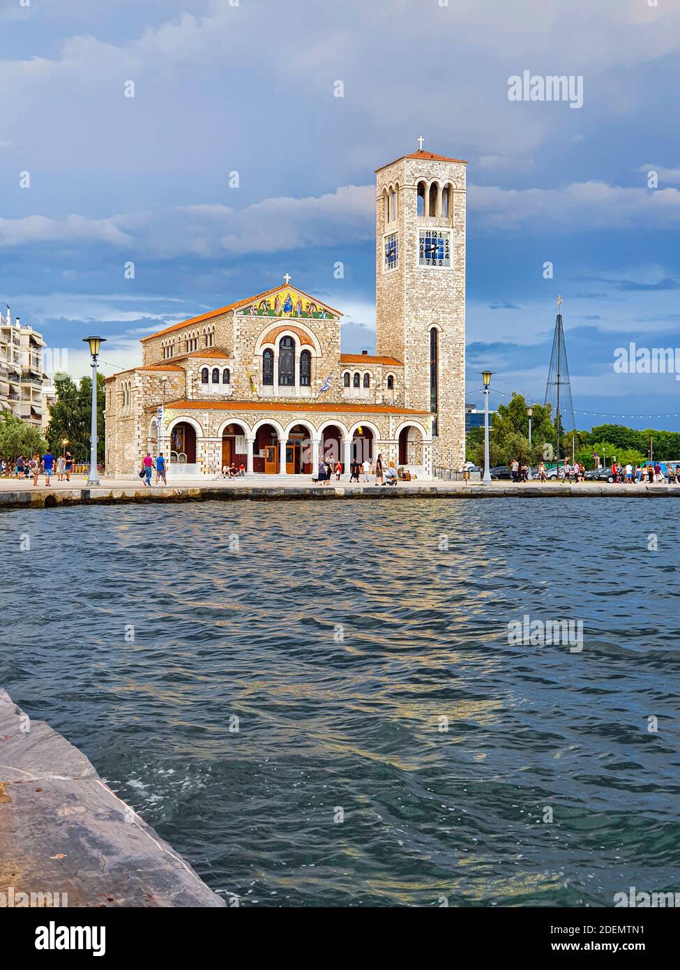 St. Constantine und Helen Kirche in Volos, Thessalien, Griechenland Stockfoto