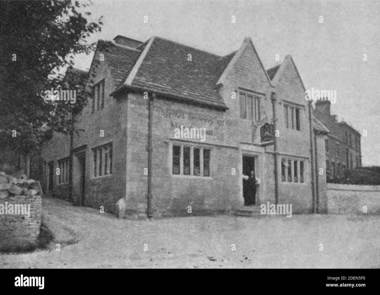 Vintage-Foto der Wäschereine Arms, Stroud, Gloucestershire, England/ Stockfoto