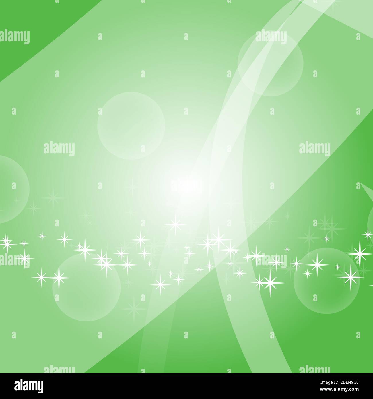 Farbenfroher abstrakter Hintergrund mit Kreisen und Sternen. Helles Design. Einfache flache Vektordarstellung. Stock Vektor