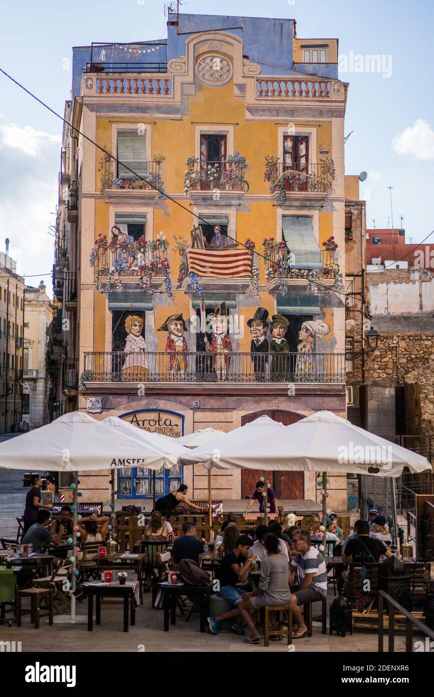 Tarragona, Spanien, Europa. Stockfoto