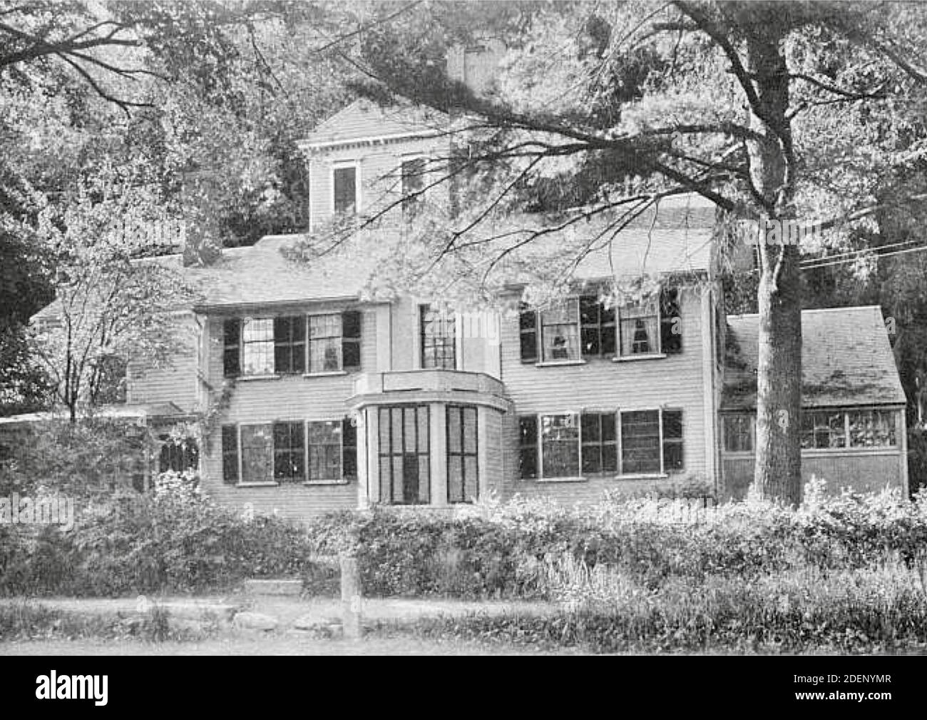 Die Heimat von Louisa May Alcott auf der Wayside Stockfoto