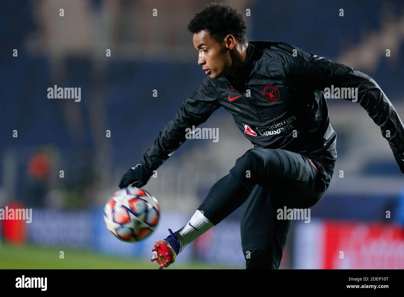 Gewiss Stadium, Bergamo, Italien, 01 Dec 2020, Da Silva Paulinho (FC Midtjylland) während Atalanta Bergamasca Calcio gegen FC Midtjylland, UEFA Champions League Fußballspiel - Foto Francesco Scaccianoce / LM Stockfoto