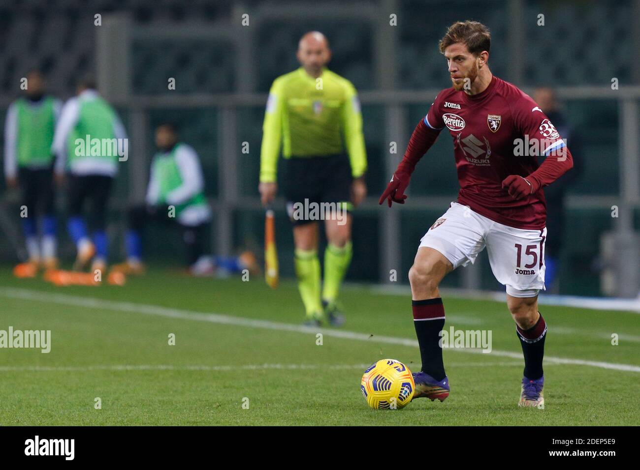 Cristian Ansaldi (Turin FC) während Turin FC vs UC Sampdoria, Italienische Fußball Serie A Spiel, Turin, Italien, 30 Nein - Foto .LM/Francesco Scaccianoce Stockfoto