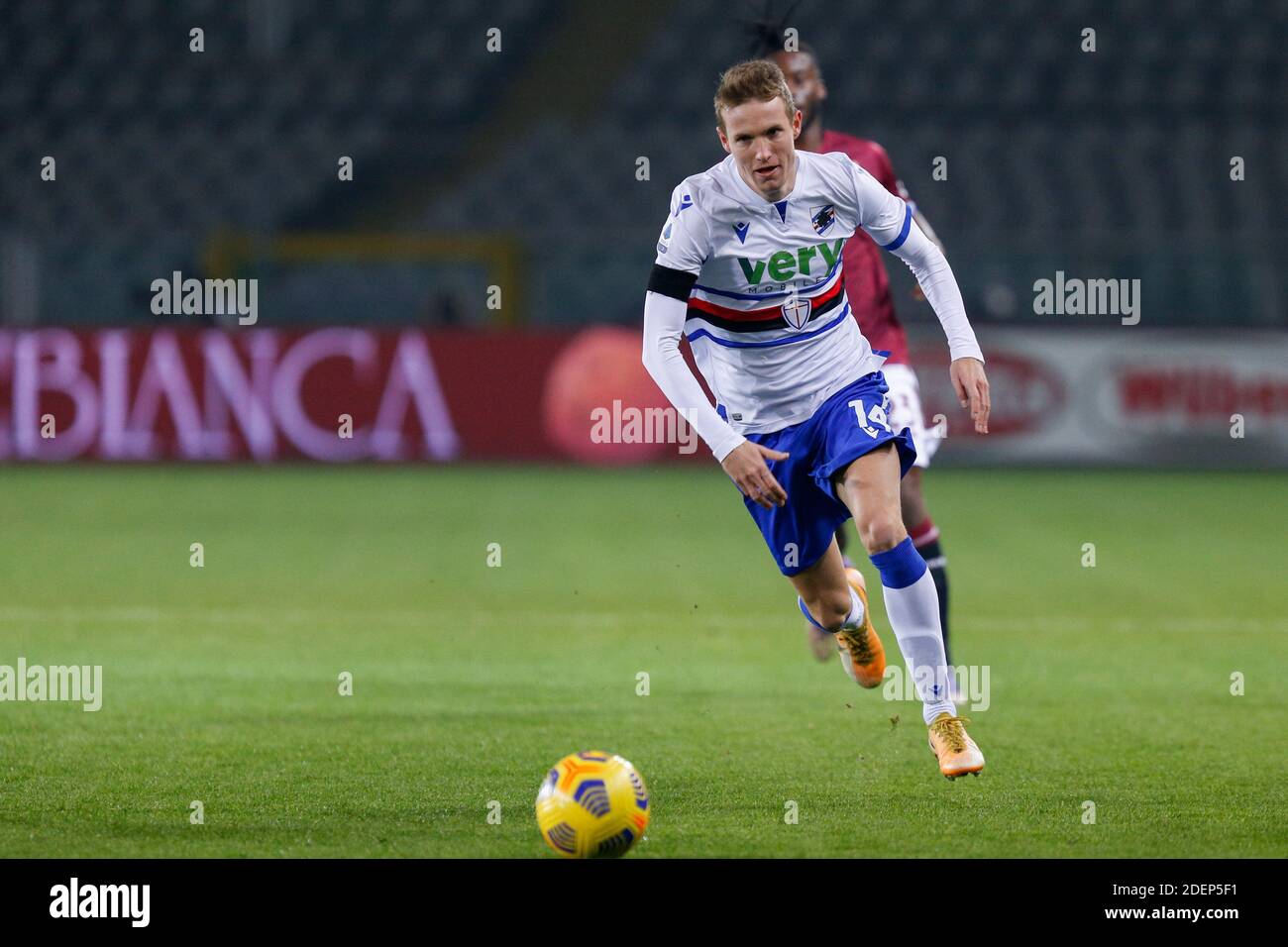 Jakub Jankto (UC Sampdoria) während Turin FC vs UC Sampdoria, Italienische Fußball Serie A Spiel, Turin, Italien, 30 Nov - Foto .LM/Francesco Scaccianoce Stockfoto