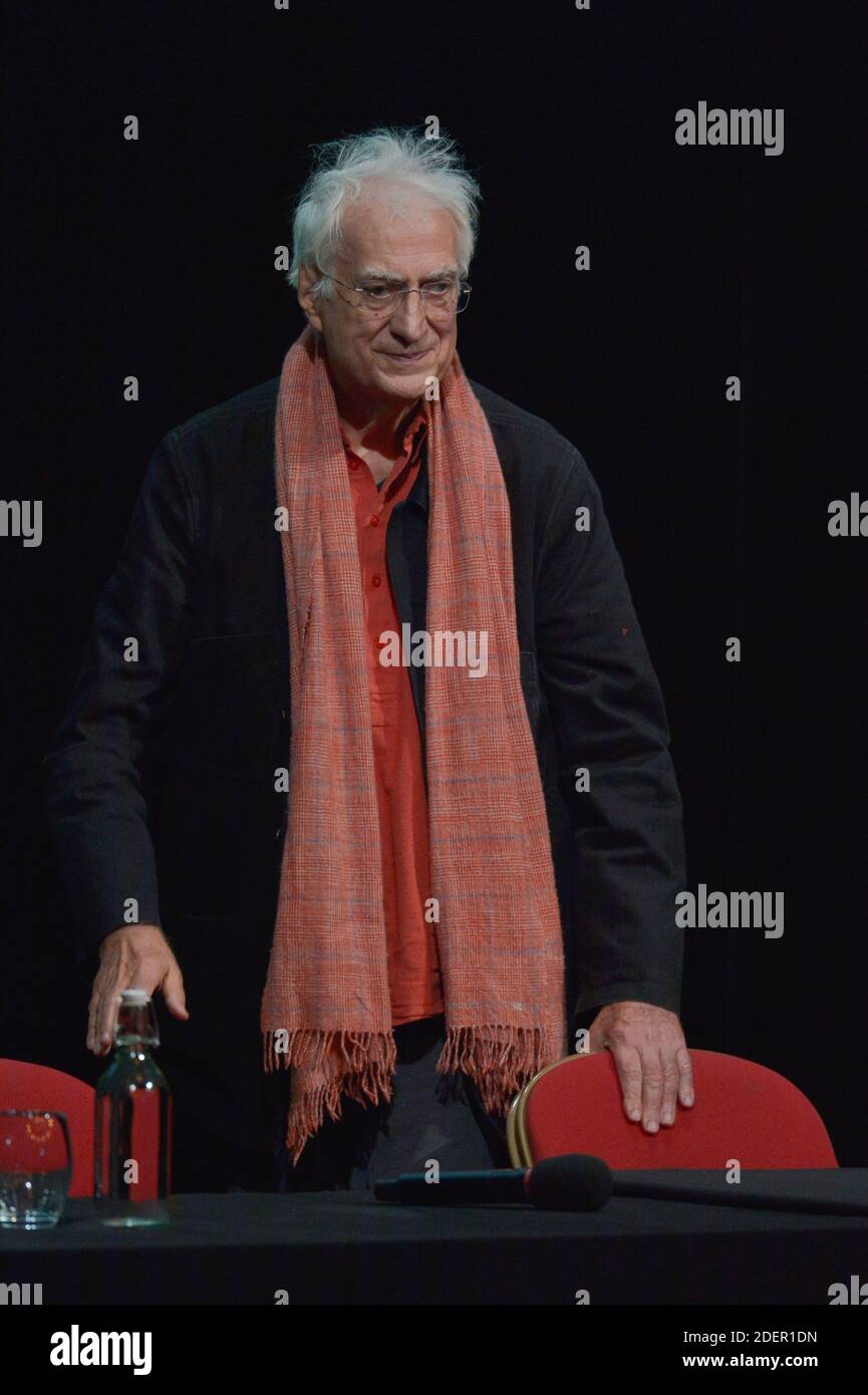 Bertrand Tavernier bei Francis Ford Coppola Meisterkurs während des 11. Lyon Lumiere Festivals in Theatres Les Celestins in Lyon, Frankreich am 18. Oktober 2019. Foto von Julien Reynaud/APS-Medias/ABACAPRESS.COM Stockfoto