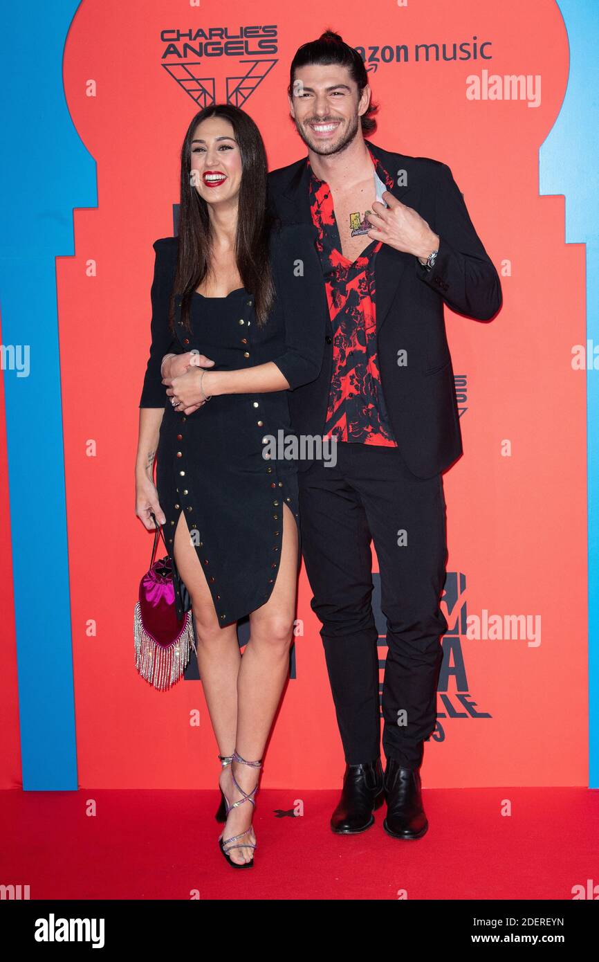 Cecilia Rodriguez und Ignazio Moser nehmen am 03. November 2019 an der MTV EMAS 2019 im FIBES Konferenz- und Ausstellungszentrum in Sevilla, Spanien, Teil. Foto von David Niviere/ABACAPRESS.COM Stockfoto