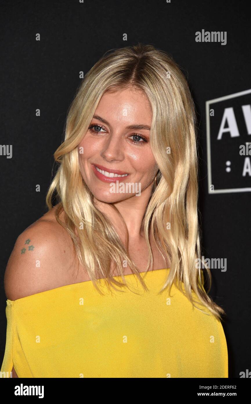 Sienna Miller nimmt am 03. November 2019 an den 23. Annual Hollywood Film Awards im Beverly Hilton Hotel in Beverly Hills, CA, USA Teil. Foto von Lionel Hahn/ABACAPRESS.COM Stockfoto