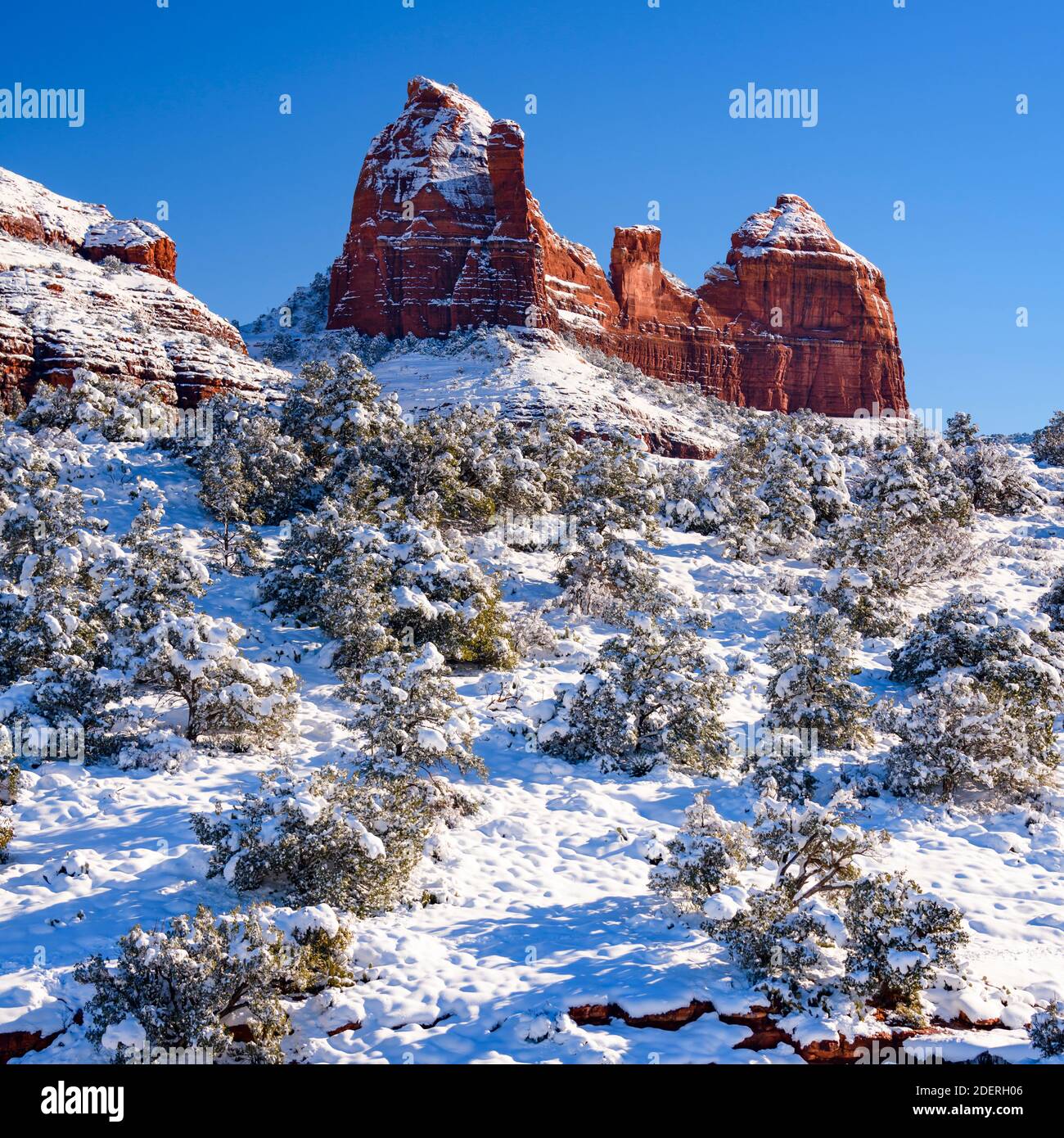 Sedona Winter, Arizona, USA Stockfoto