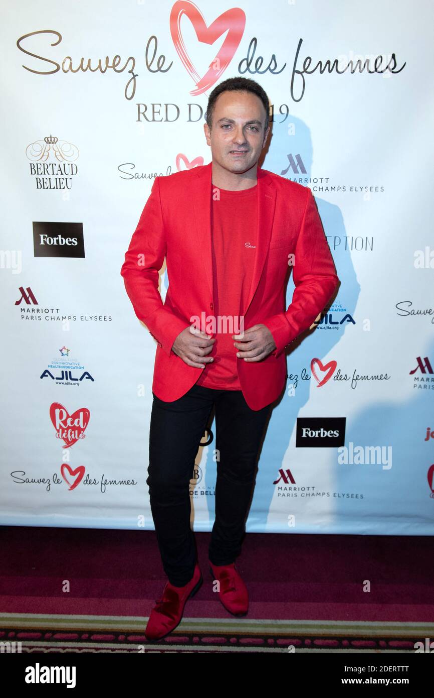 Laurent Amar nimmt am 15. November 2019 an der Red Defile 2019 im Marriott Champs-Elysees Hotel in Paris, Frankreich, Teil. Foto von Aurore Marechal/ABACAPRESS.COM Stockfoto