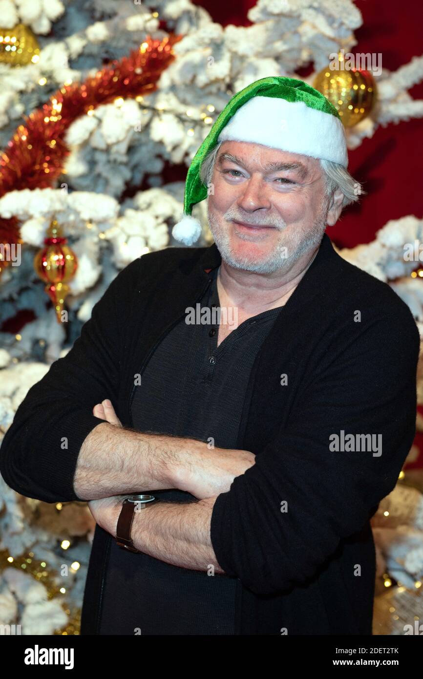 Christian Rauth bei der Vorstellung von Peres Noel Verts, die vom Secours Populaire am 20. November 2019 im Cirque Phenix in Paris, Frankreich, organisiert wurde. Foto von Aurore Marechal/ABACAPRESS.COM Stockfoto